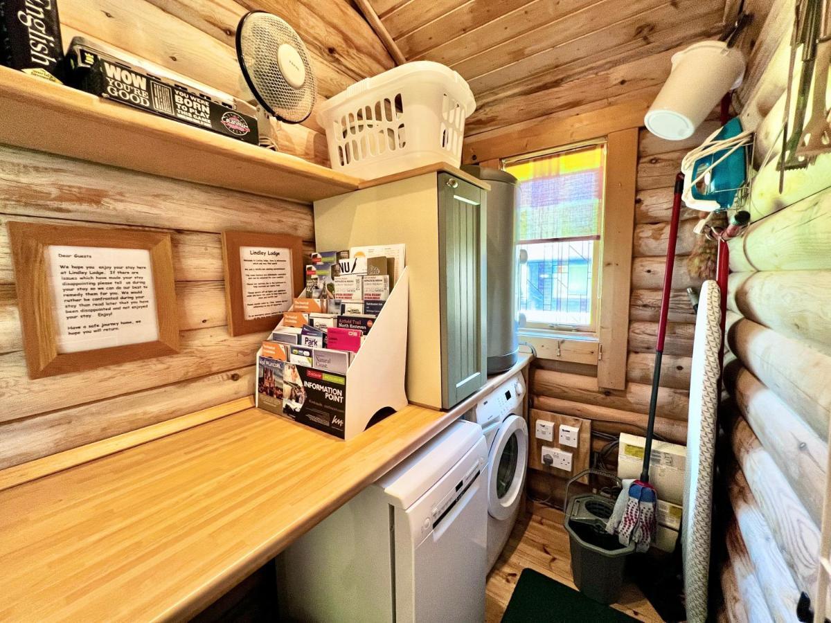 リンカーン Lindley Log Cabinヴィラ エクステリア 写真