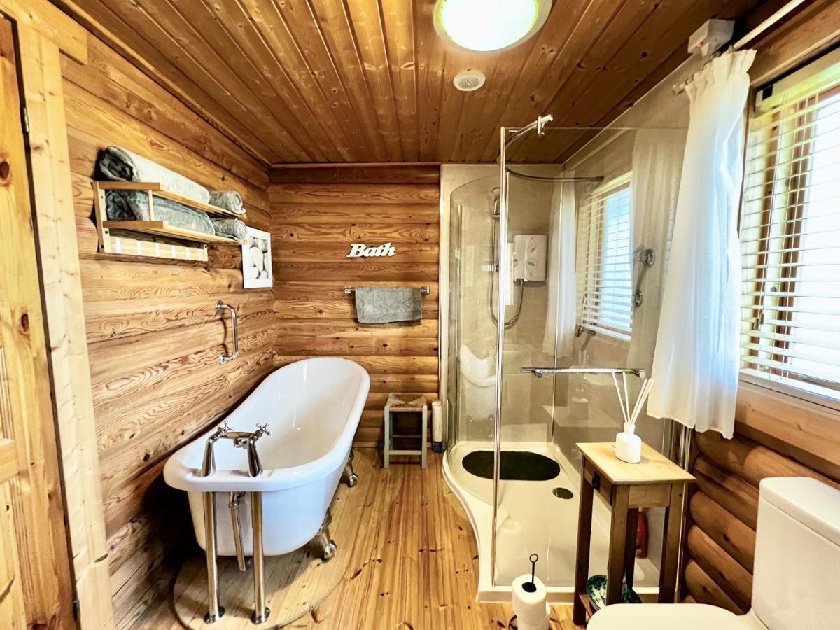 リンカーン Lindley Log Cabinヴィラ エクステリア 写真